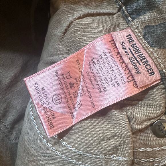 Girls Leopard Print Jeans BlankNYC Mini Mercer Jeans Leopard Jeans sz 10 - Picture 2 of 7